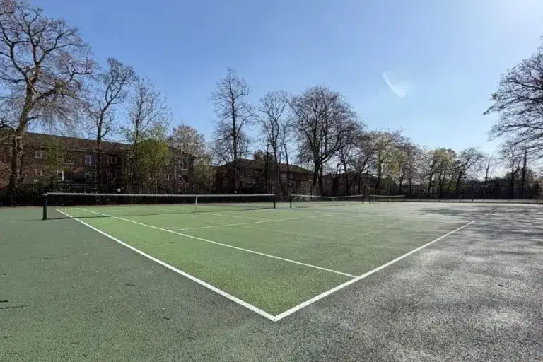 Refurbished Trafford Tennis Court a Smash Hit
