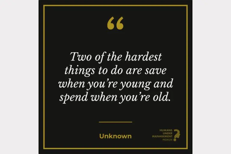 Saving and Spending