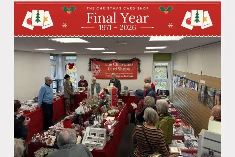 Charity Christmas Card & Gift Shops Return for Final Year 