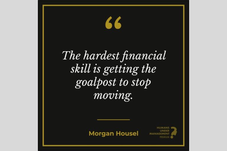 Financial Goalposts