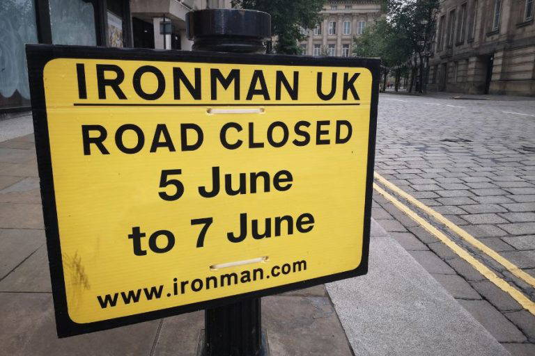 IRONMAN 70.3 Bolton Road Closures for 2026
