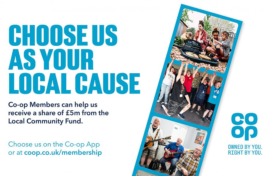 Co Op Choose Us as your local cause poster