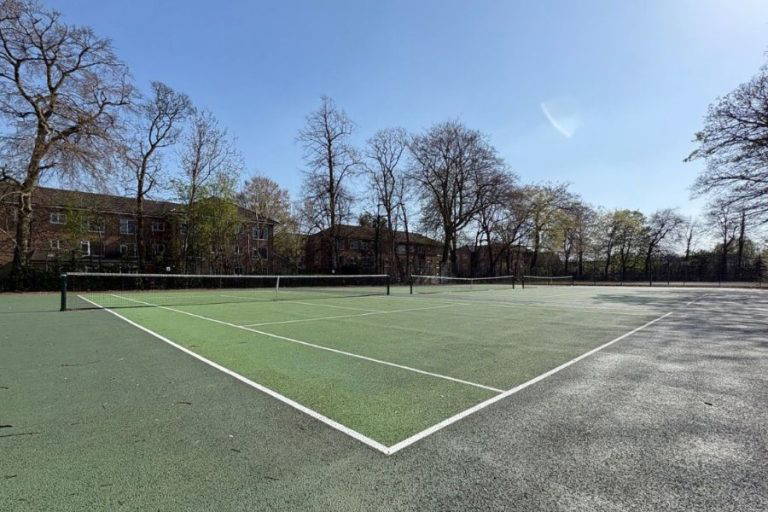 Refurbished Trafford Tennis Court a Smash Hit