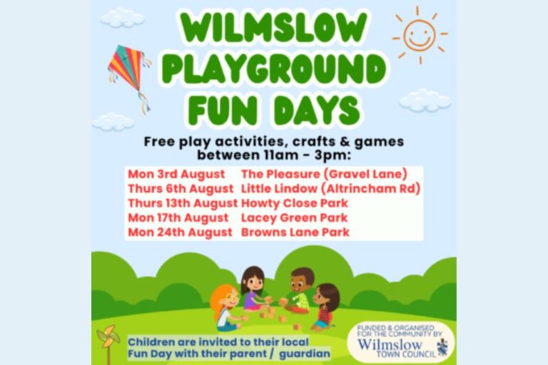Free Summer Holiday Activities Return to Wilmslow