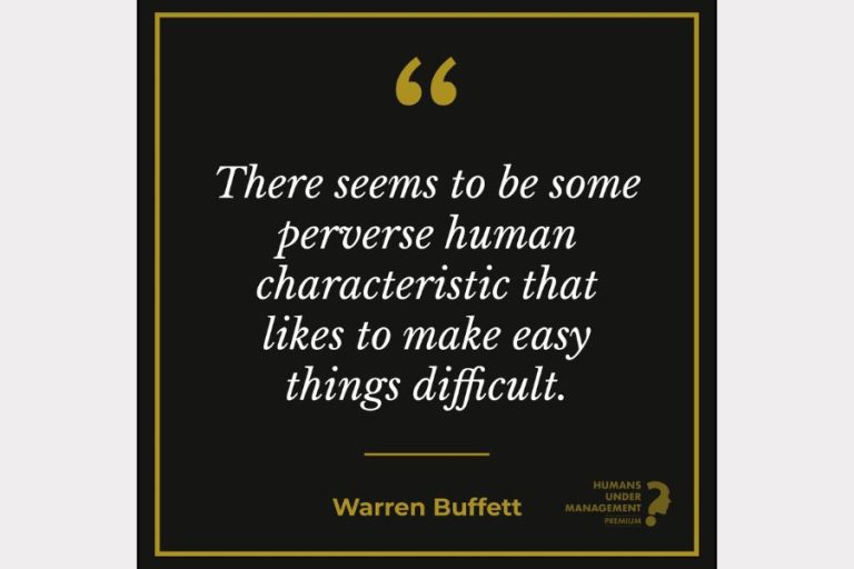 Investing – Making it Difficult